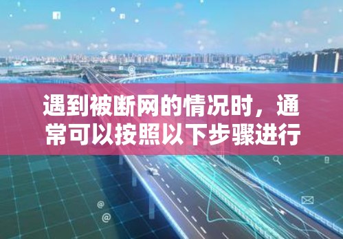 遇到被断网的情况时,通常可以按照以下步骤进行解决